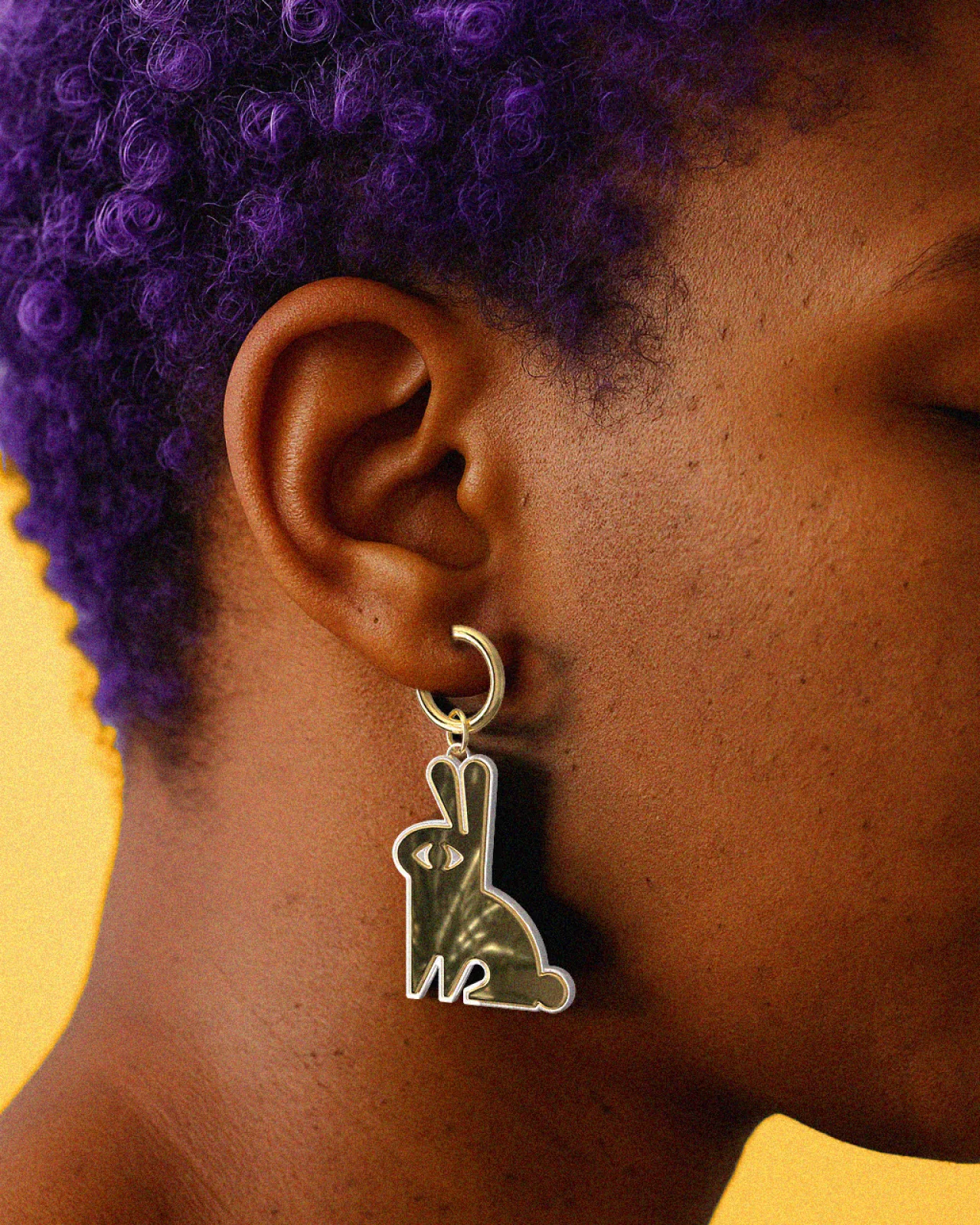 Rabbit earring