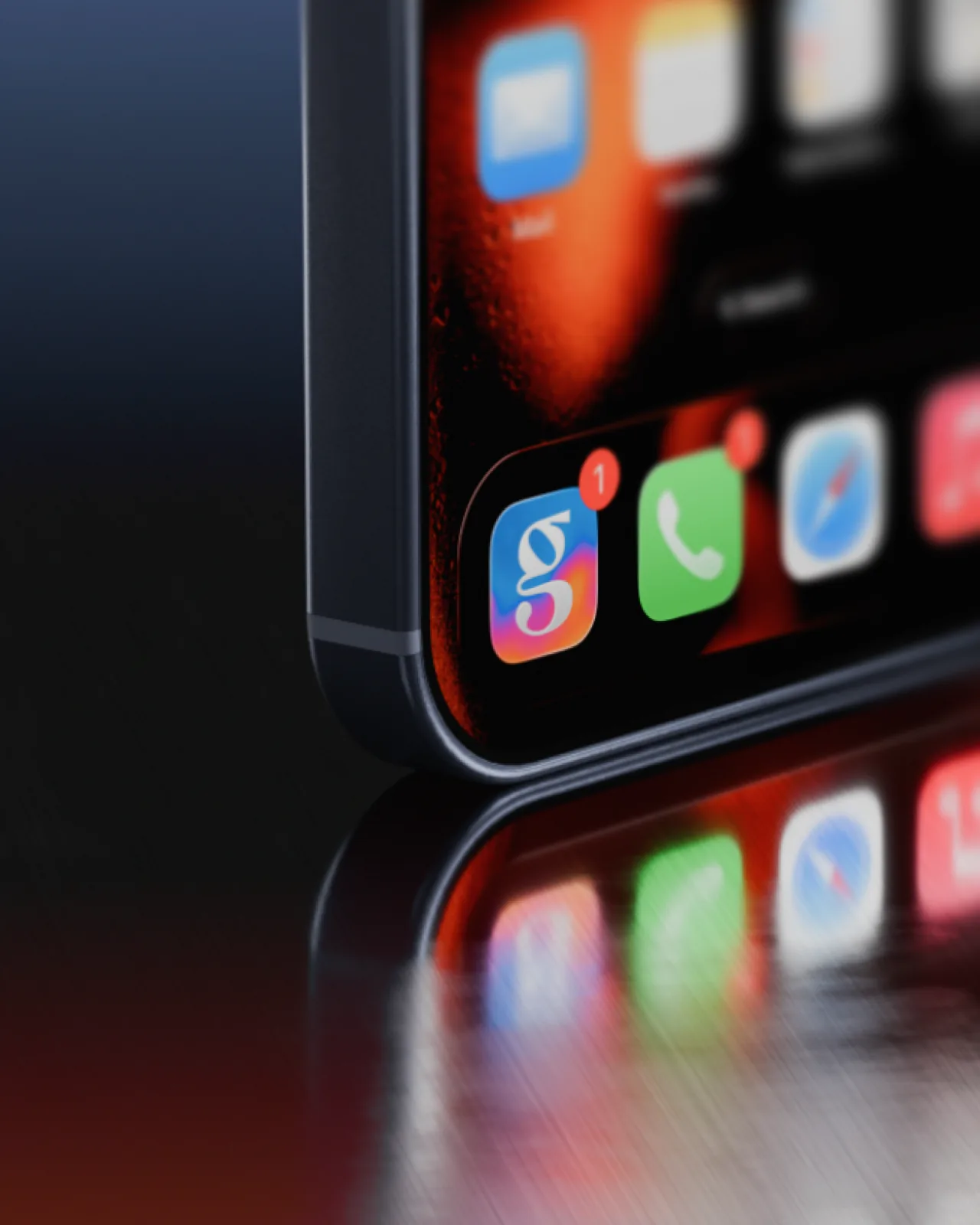 The app icon on a phone home screen