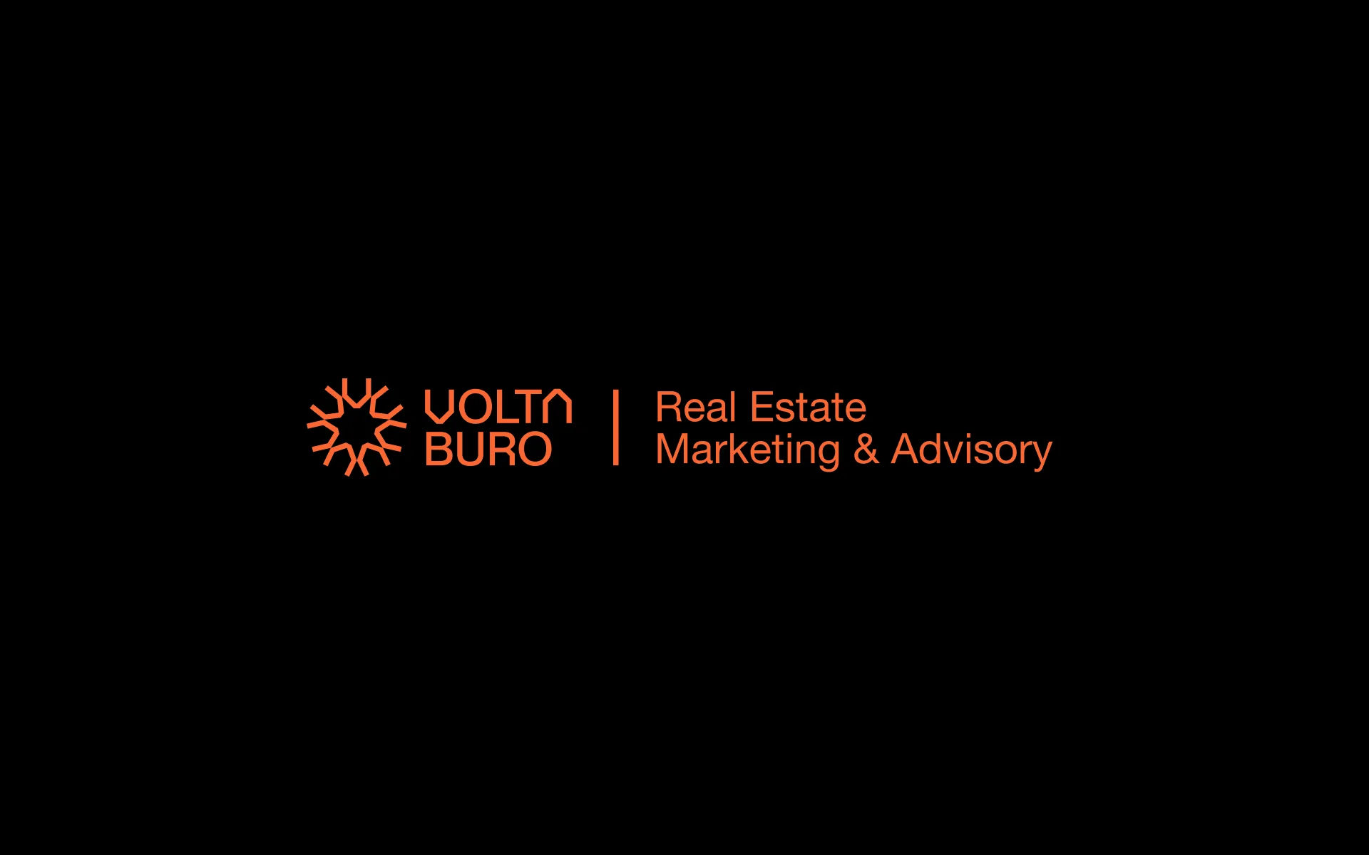 The Volta Buro logo lockup